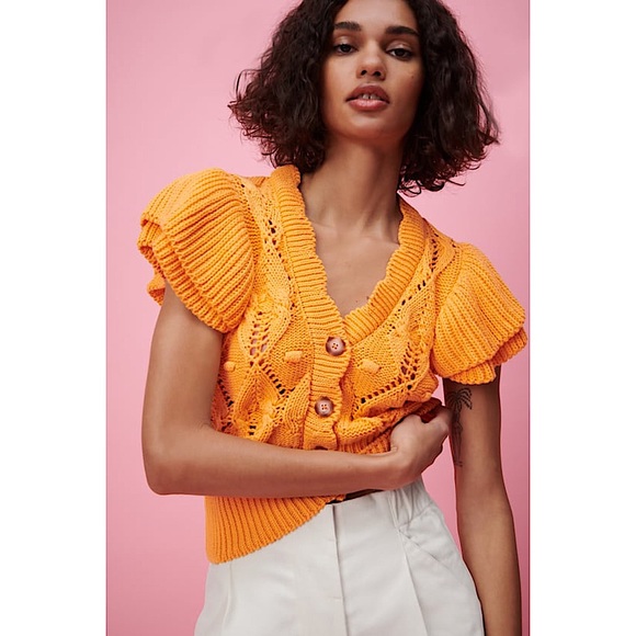 Zara | Sweaters | Zara Knit Vest With 